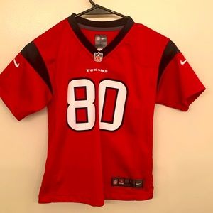 Nike Houston Texans Battle Red Andre Johnson Jersey